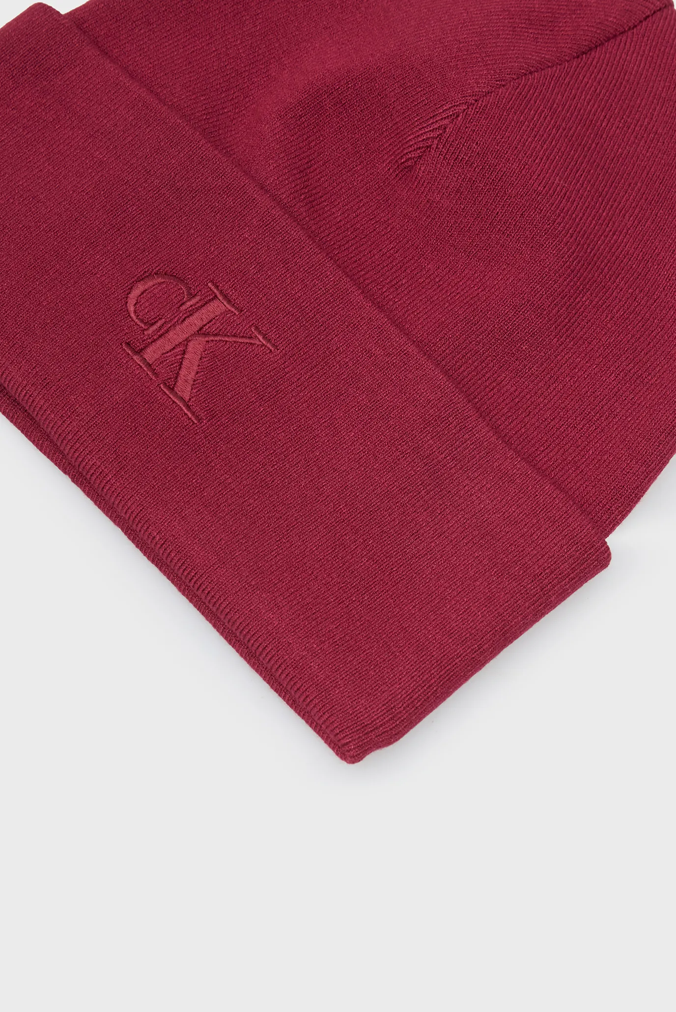 Шапка CK FINE RIB BEANIE 4