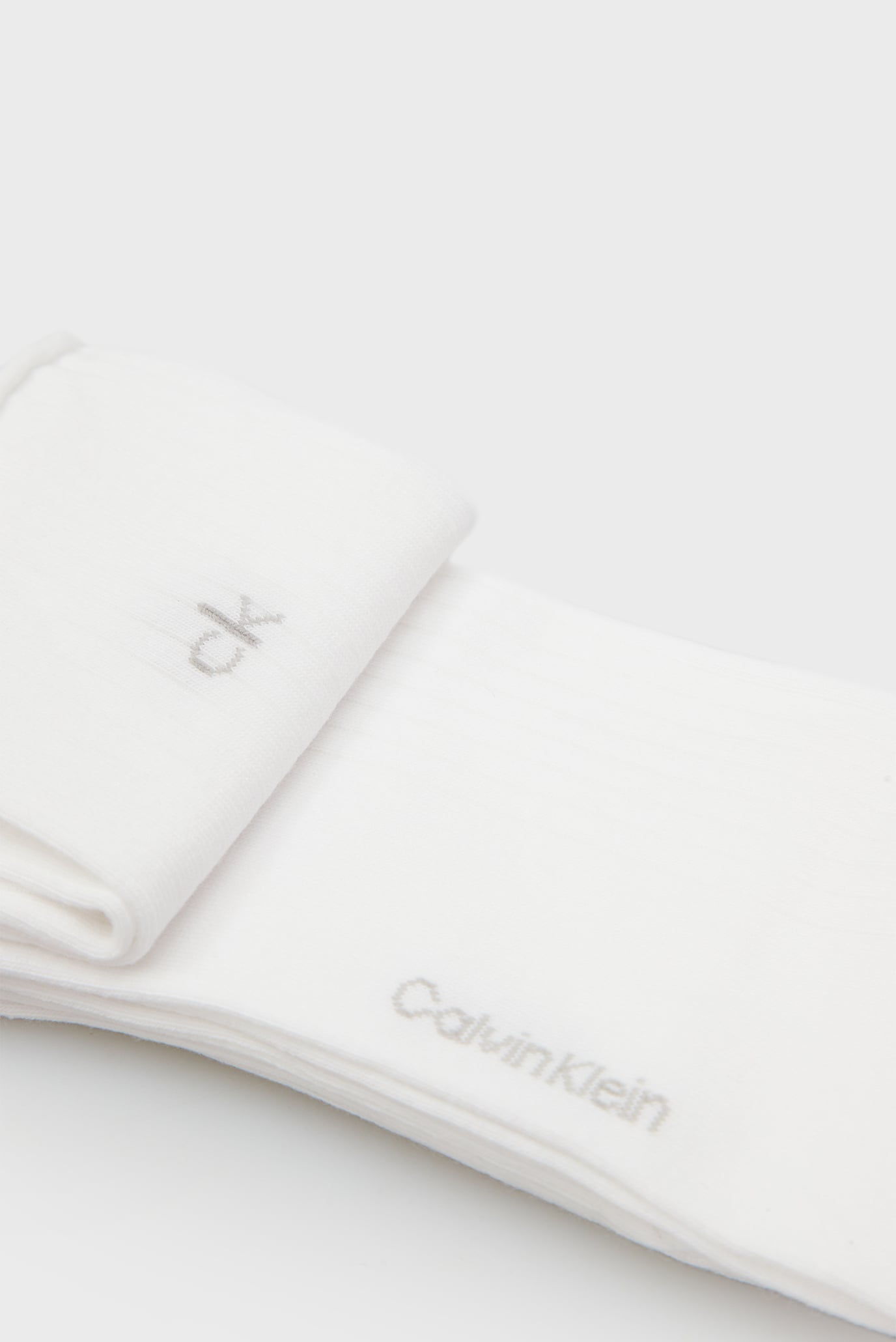 Носки CK WOMEN SHORT SOCK 2P ROLL TOP 2