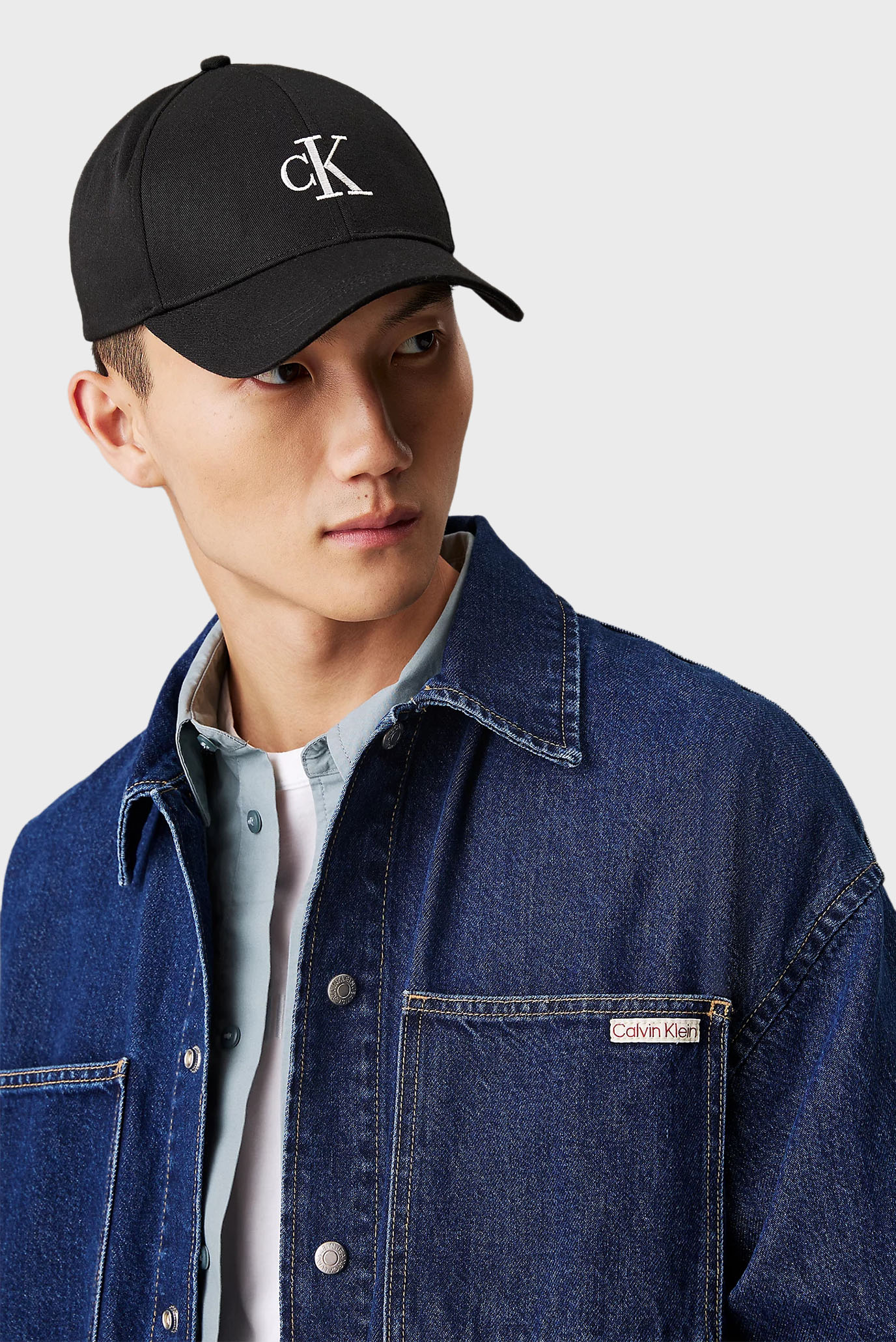 Мужская черная кепка MONOGRAM EMBRO CAP 2