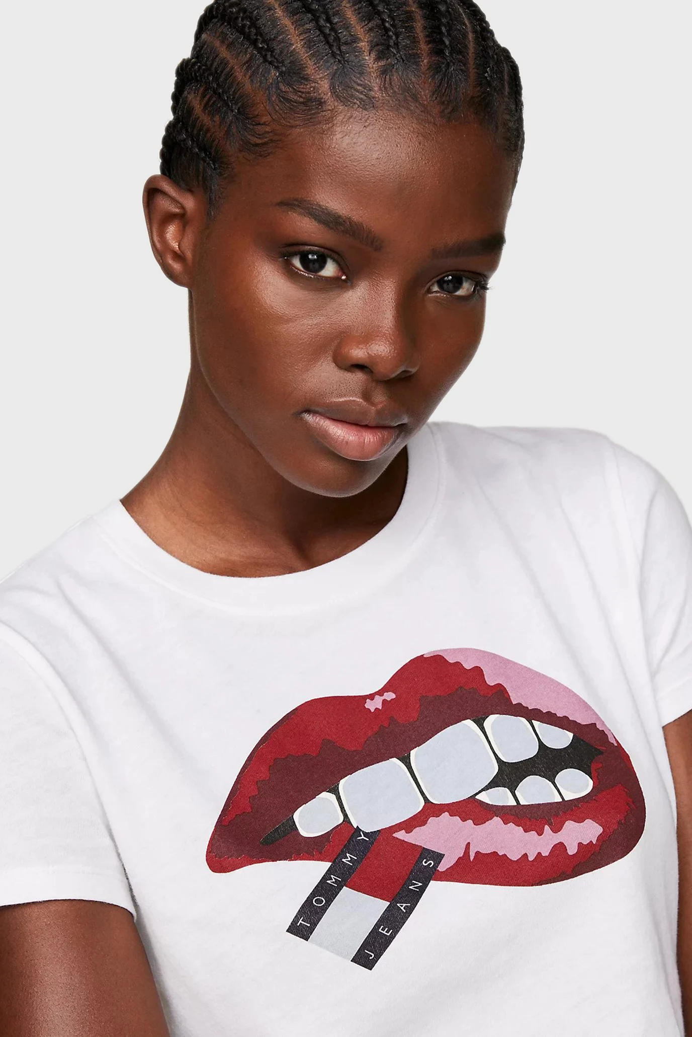 Футболка TJW SLIM CRP WASHED TJ LIPS TEE 4