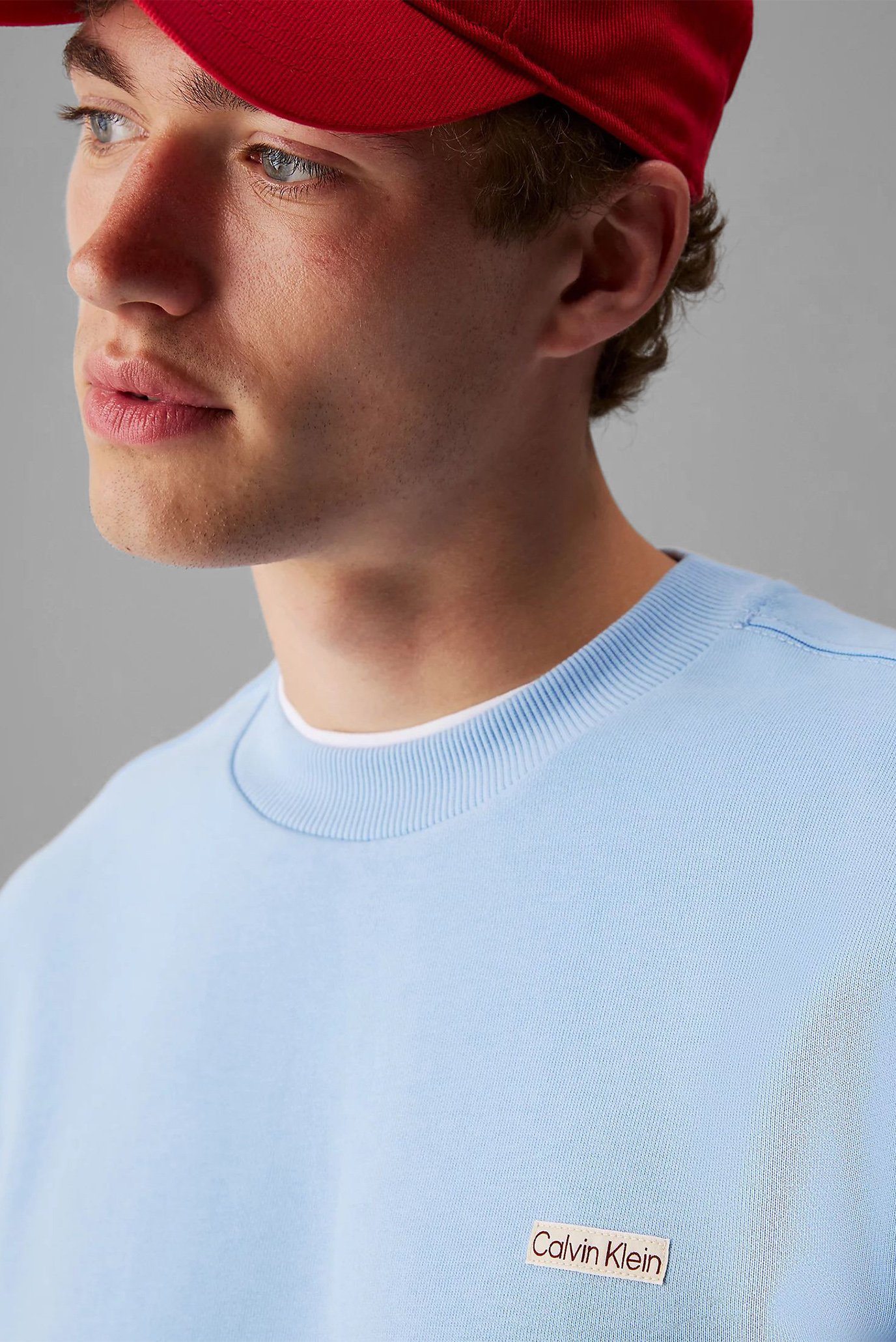 Свитшот CALVIN KLEIN LABEL CREW NECK 4