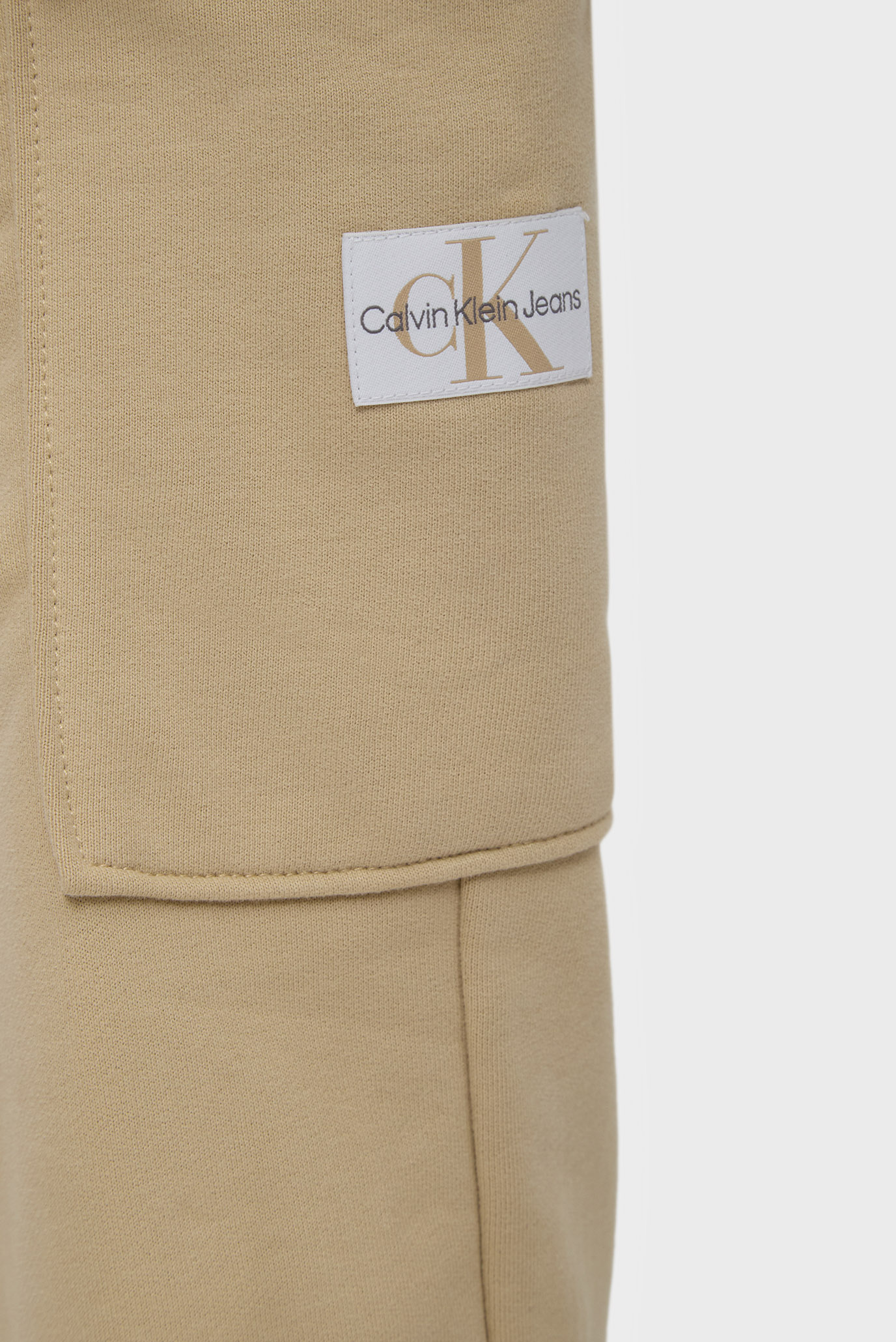 Женские бежевые спортивные брюки WOVEN LABEL UTILITY KNIT 3