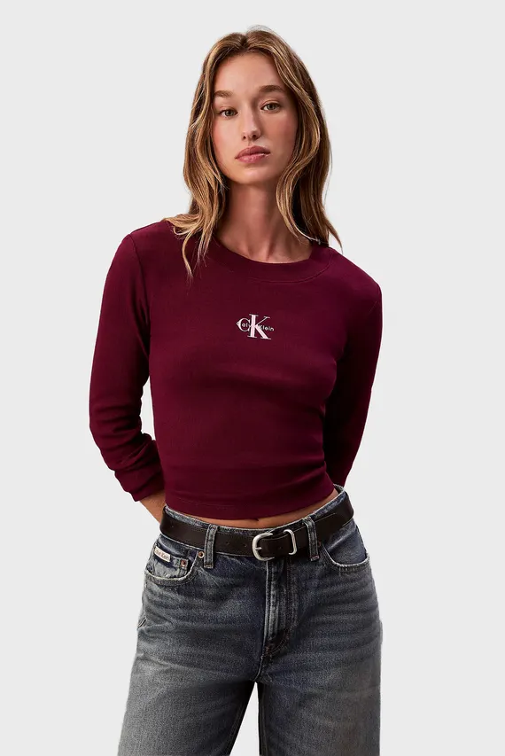Лонгслив LS MONOLOGO BABY TEE Calvin Klein Jeans