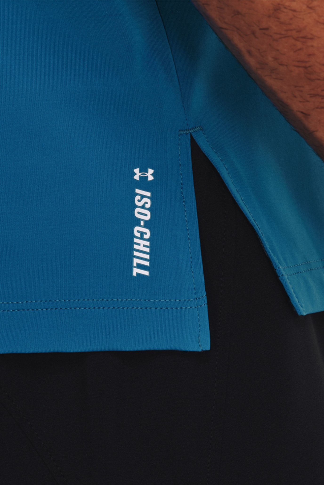 Мужская синяя футболка UA Iso-Chill® Laser Tee 7