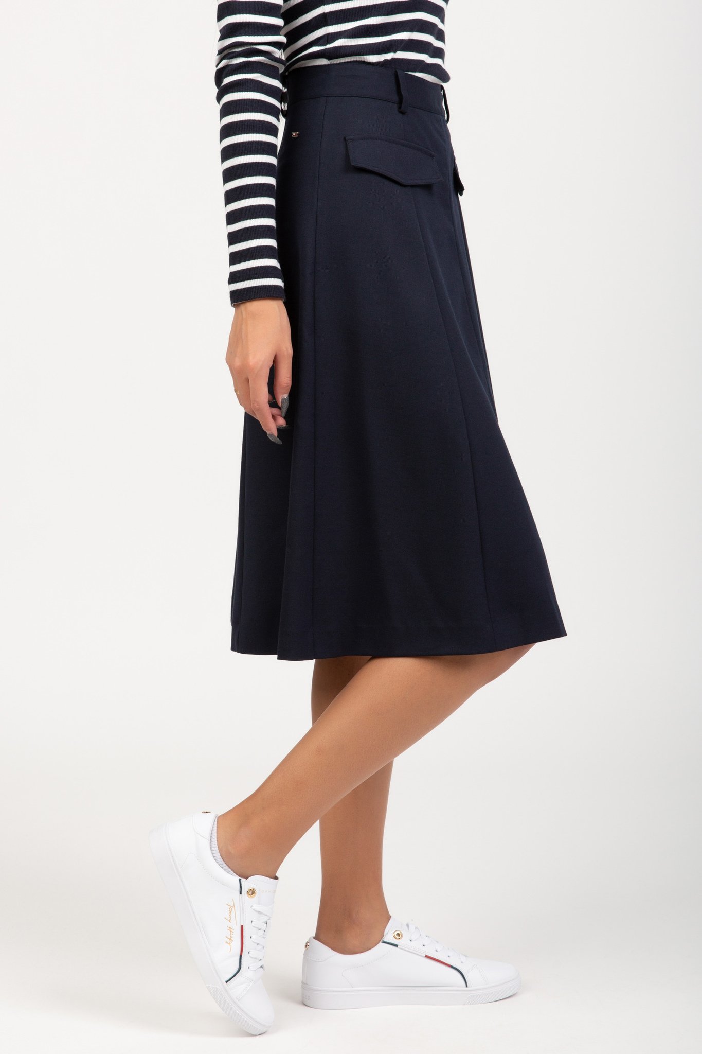 Юбка WOOL FLANNEL KNEE LENGTH SKIRT 2