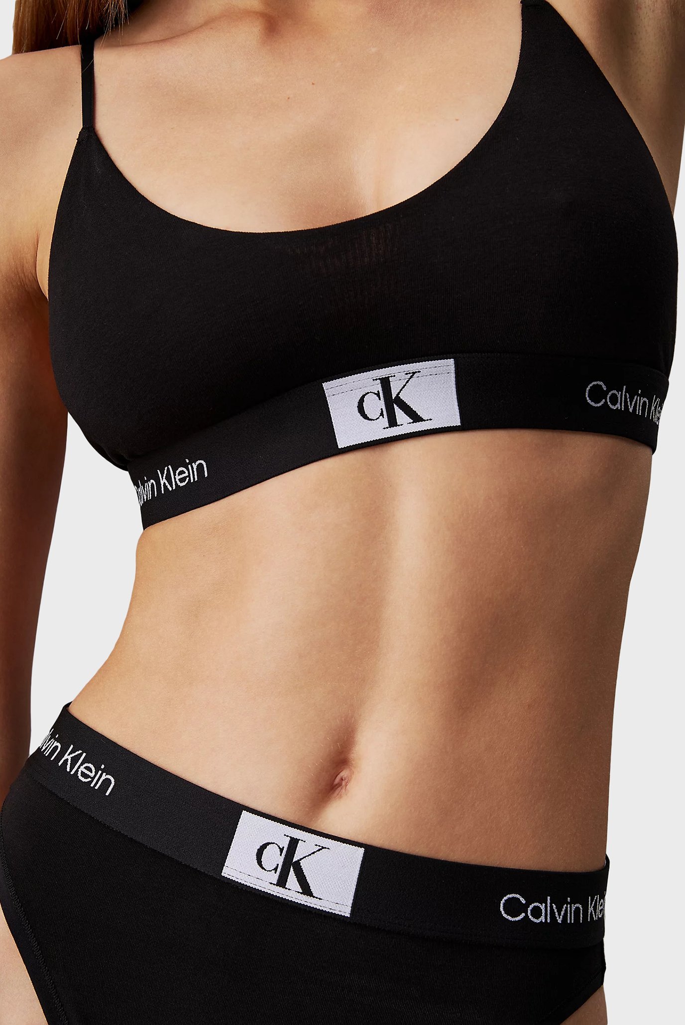 Женский черный топ UNLINED BRALETTE 5