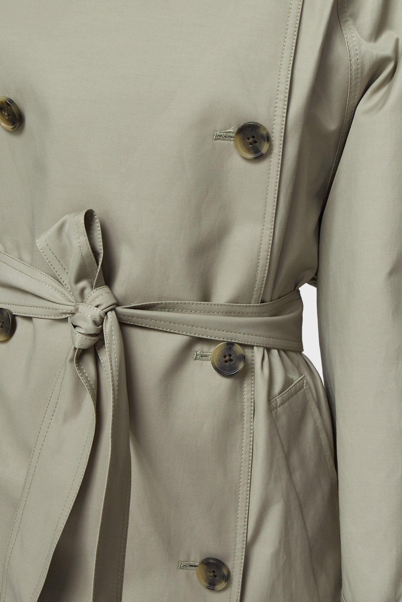 Женский бежевый тренч OVERSIZED TRENCH COAT 3