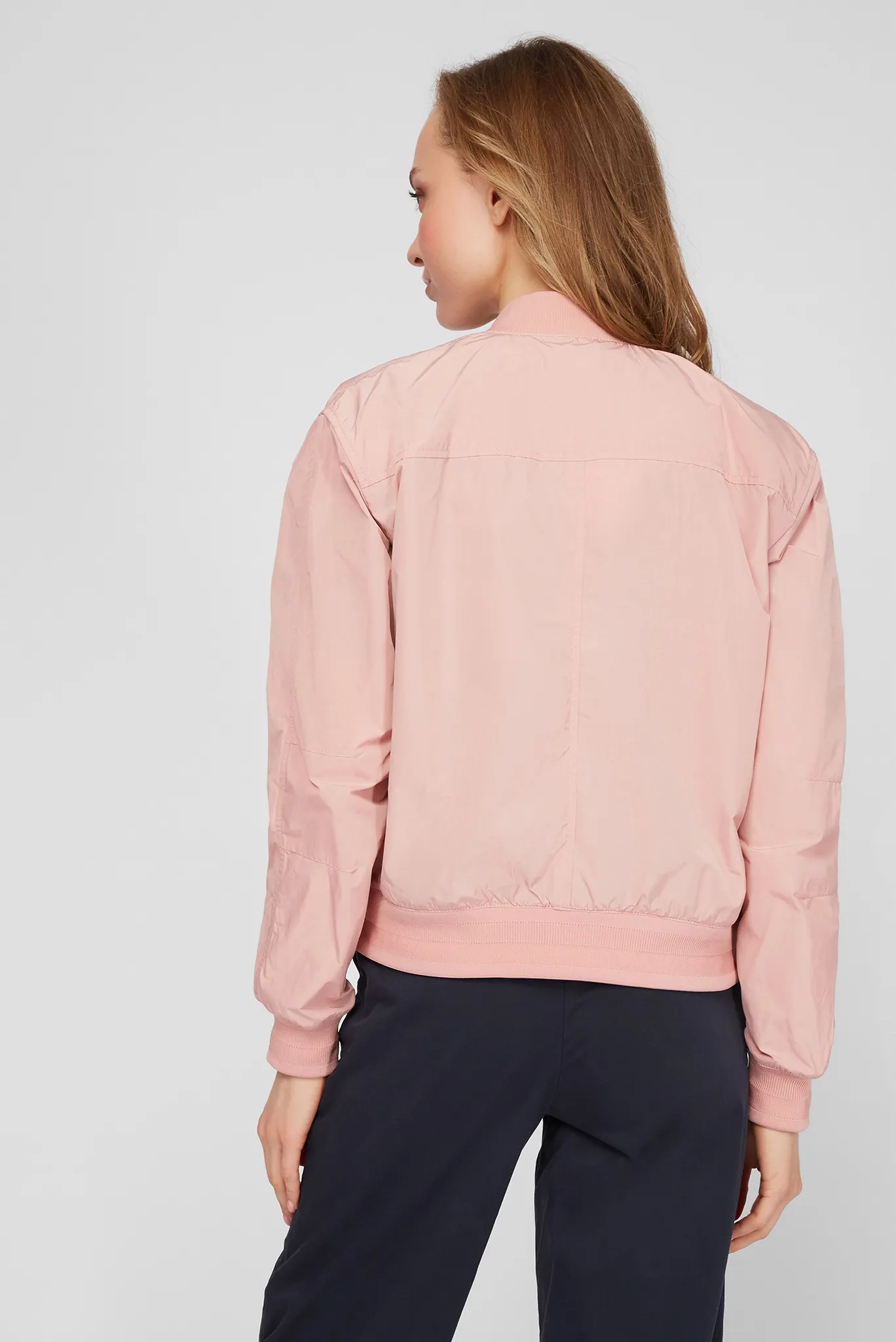 Женский розовый бомбер TH E POLY 4
