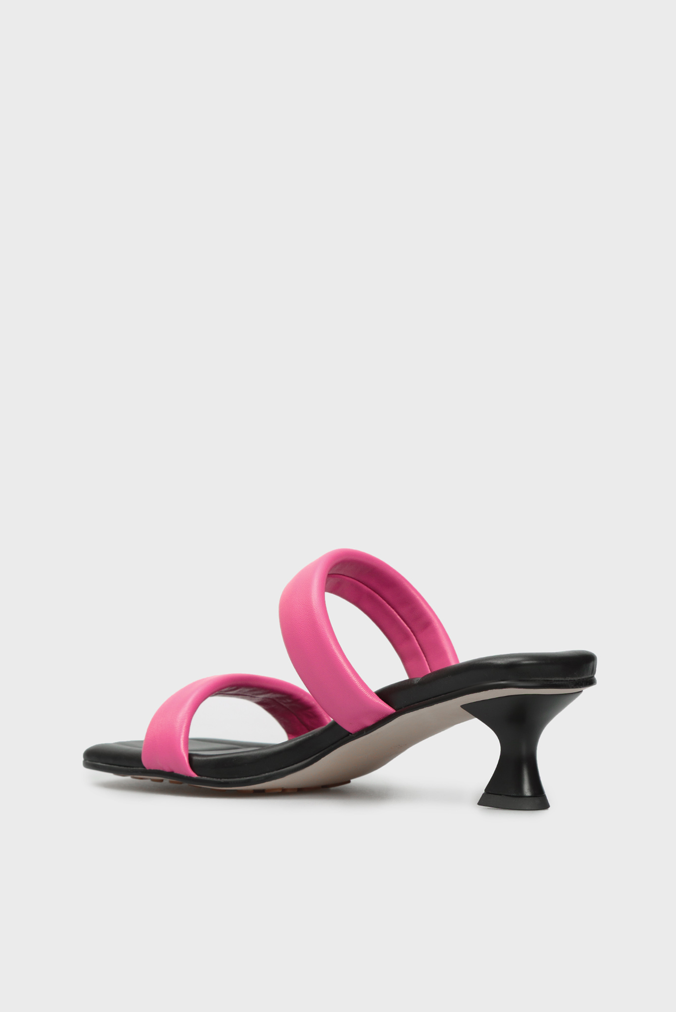 Женские розовые кожаные мюли Amiata 10