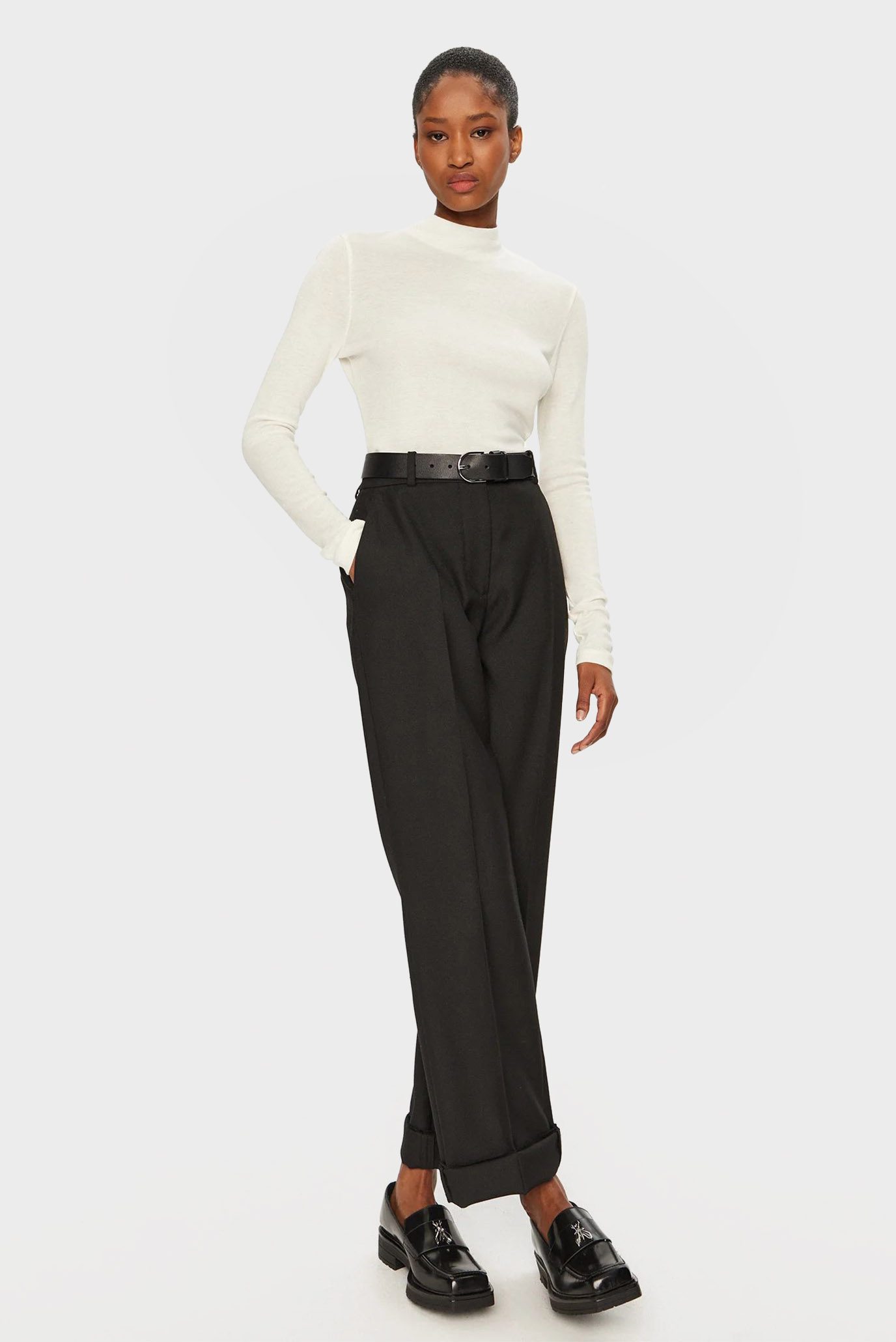 Топ WOOL BLEND JERSEY LS TOP 2