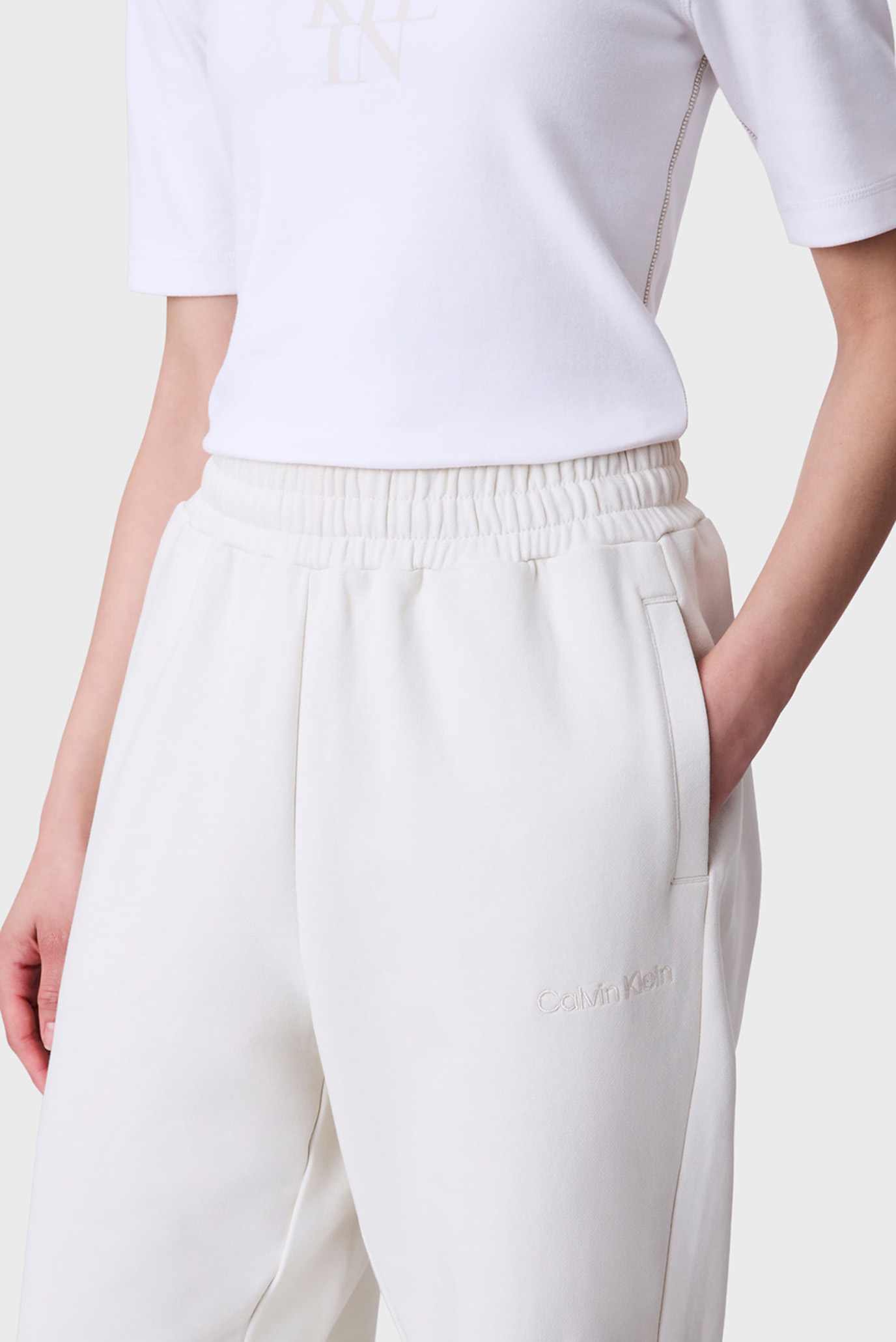 Штаны спортивные/A-LS FRENCH TERRY EMB LOGO PANT 4