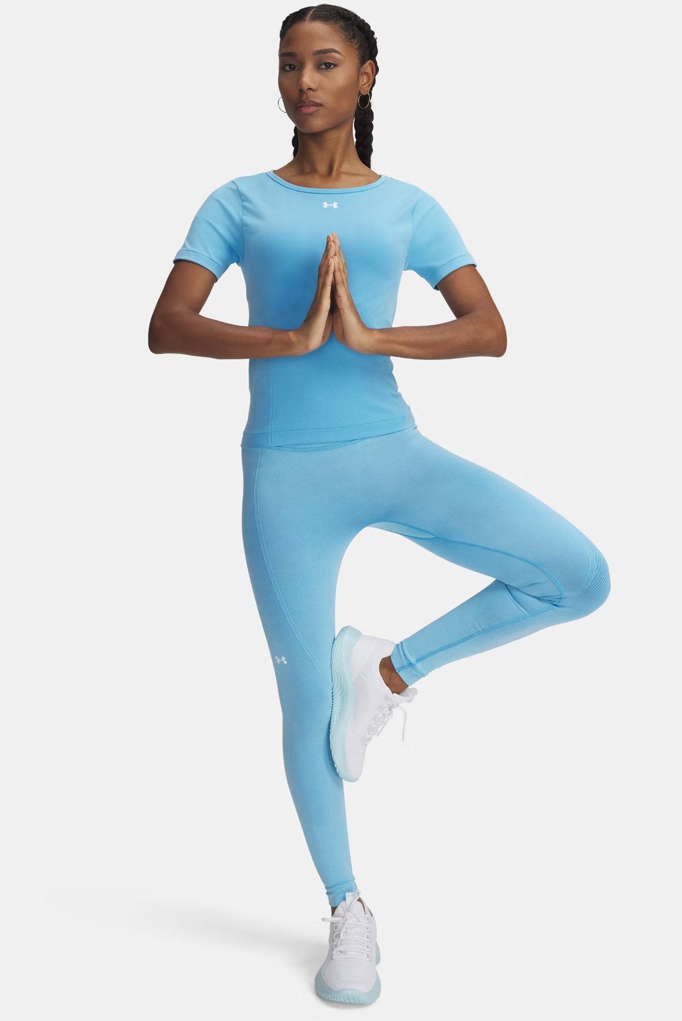 Футболка Vanish Seamless Washed Leg-BLUUnder Armour Футболка Vanish Seamless Washed Leg-BLU 2