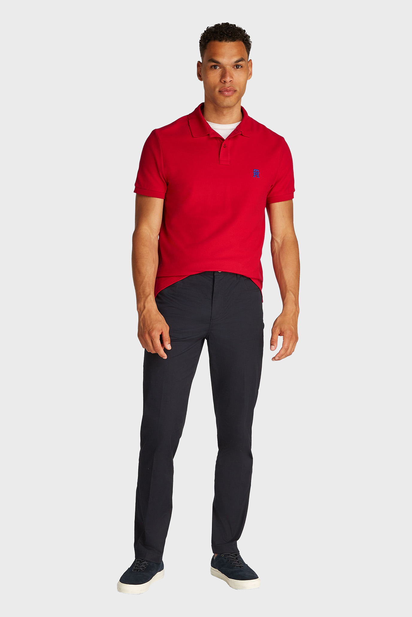 Мужское красное поло IMD REG 2