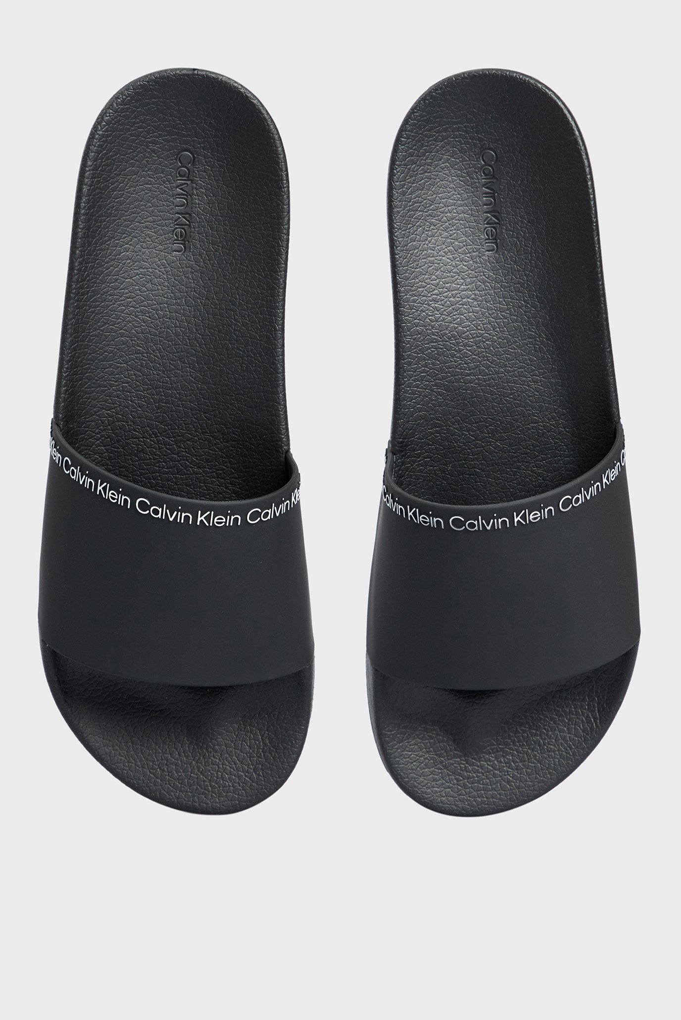 Calvin klein rubber slides discount