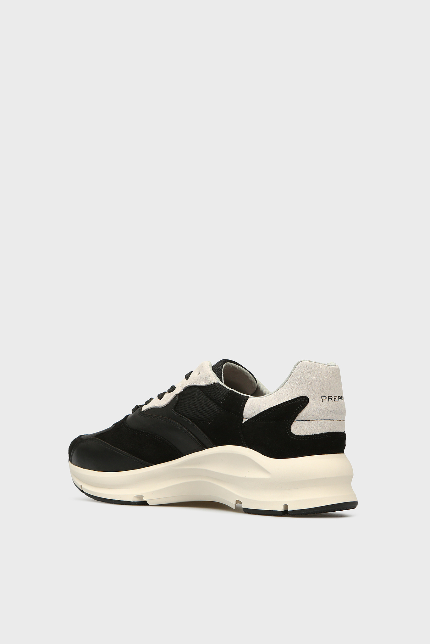 Мужские черные кожаные кроссовки Jarvis 4