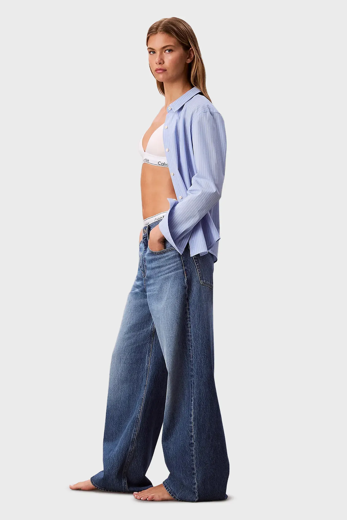 Джинсы THE WIDE LEG CLASSON BLUE 3