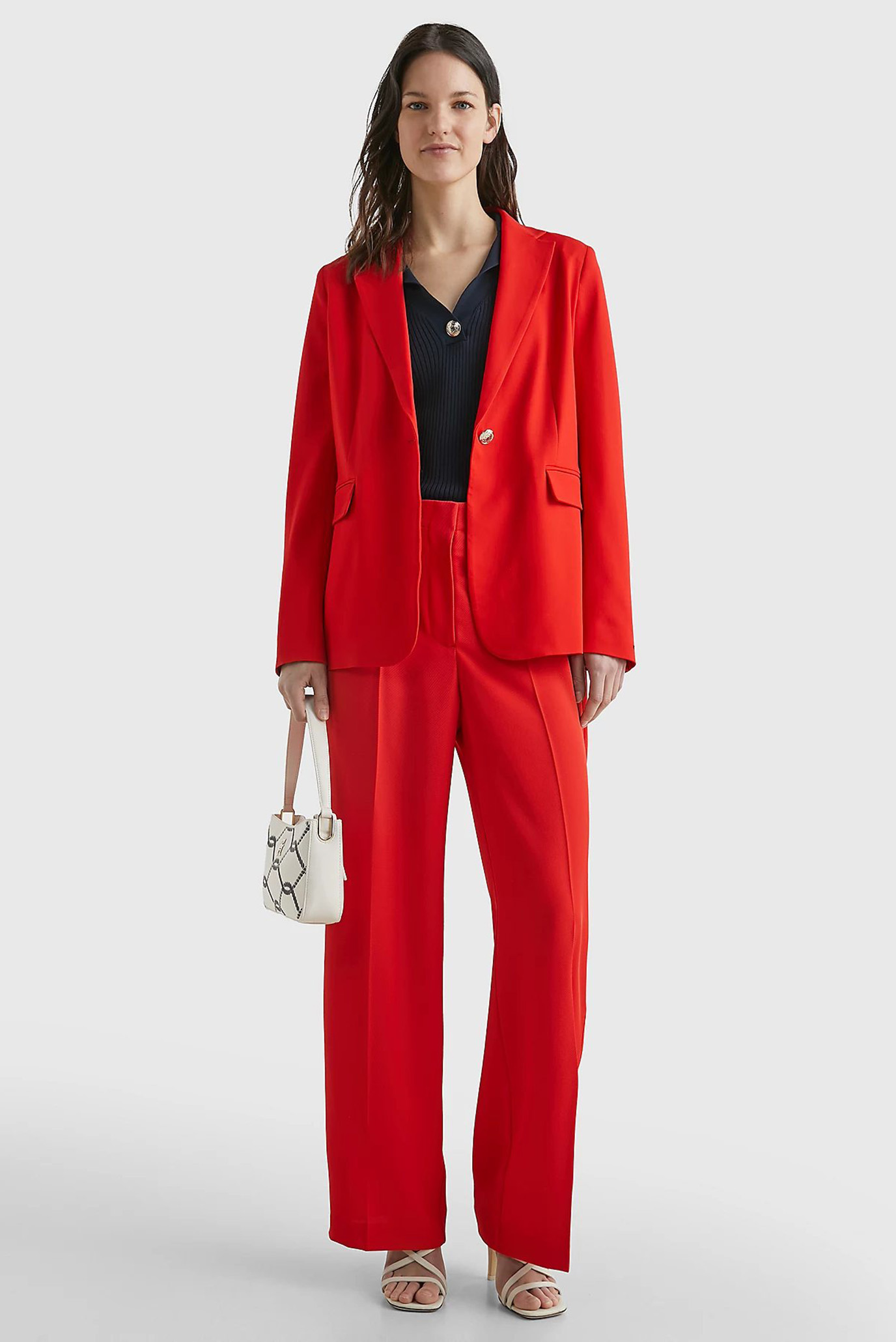 Штаны WIDE LEG FLUID TWILL CROPPED 2