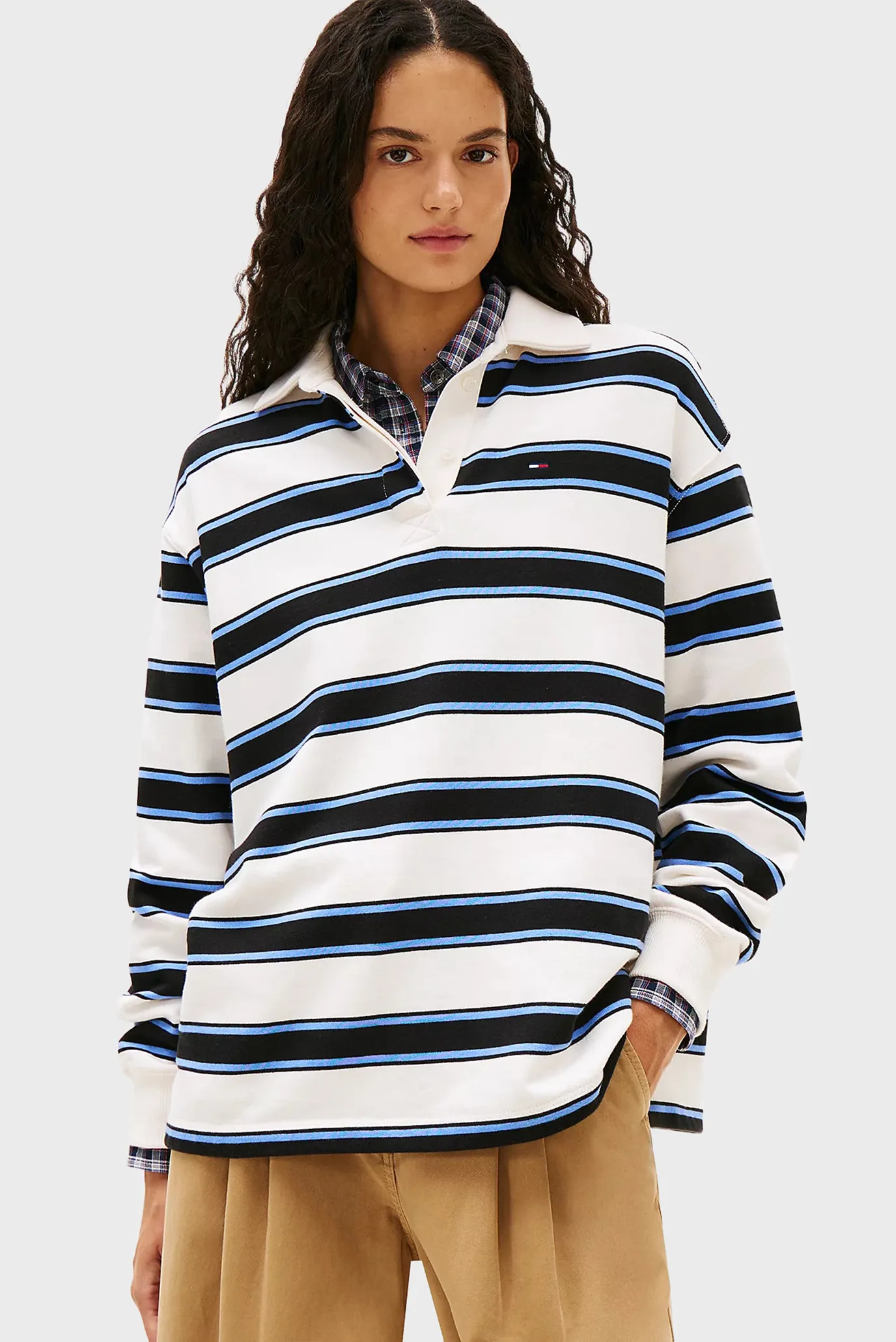 Реглан TJW RLX S-FLAG STRIPE RUGBY EXT 1