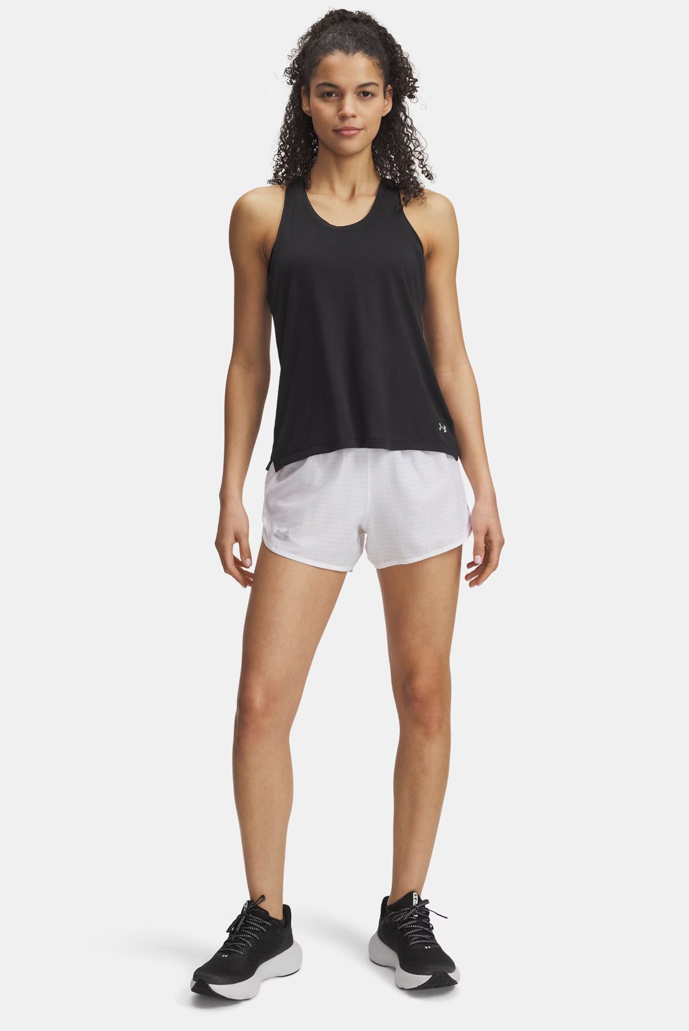 Шорты UA Fly By 3'' Novelty Shorts-WHT 3