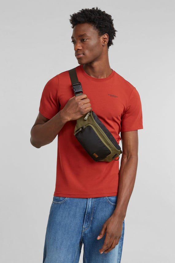 Мужская оливковая поясная сумка Bum Bag