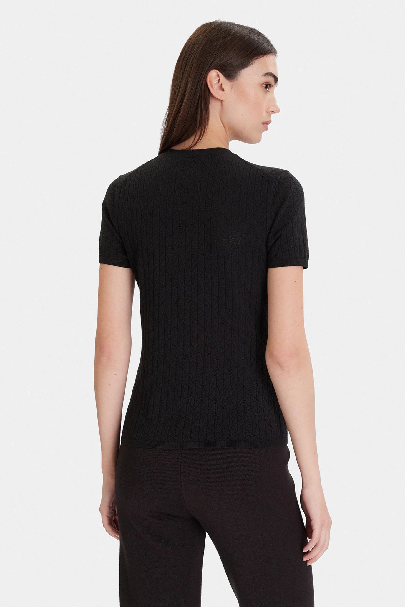 Свитер Cap Sleeve Pointelle Baby Tee 3