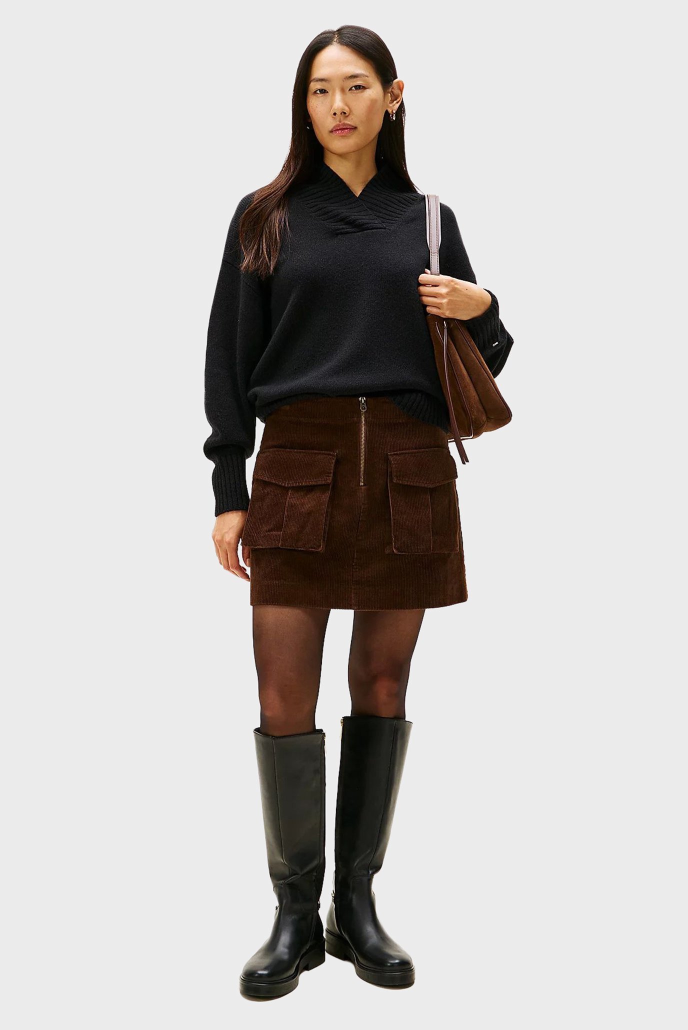 Юбка CORDUROY MINI SKIRT 2