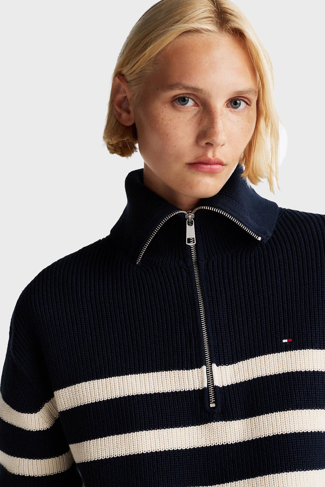 Свитер CO CARDI STITCH 1 2 ZIP SWEATER 4