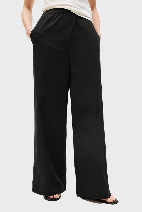 Штаны POPLIN WIDE LEG PANT