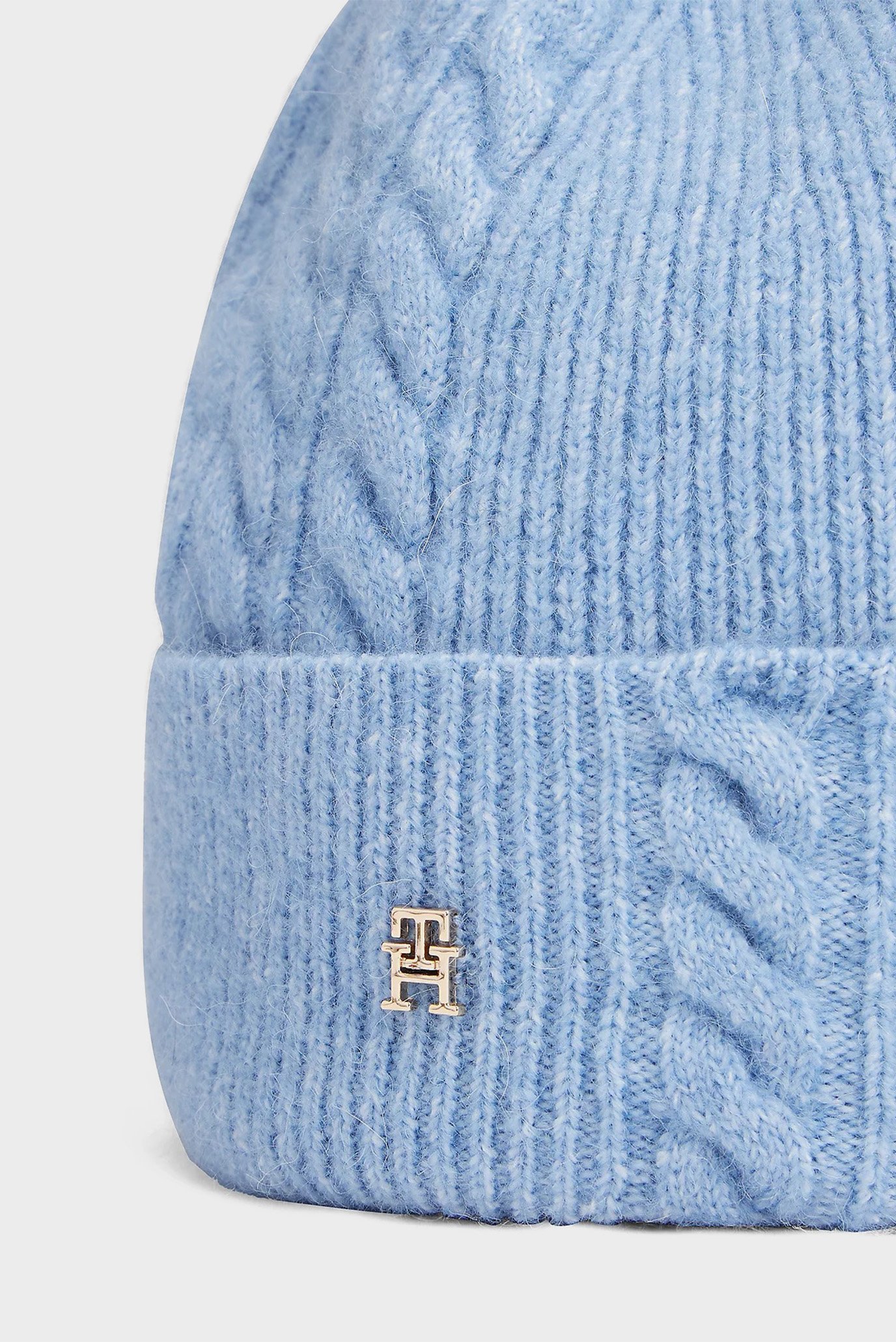 Шапка TH ELEVATED CHIC FLUFFY BEANIE 3