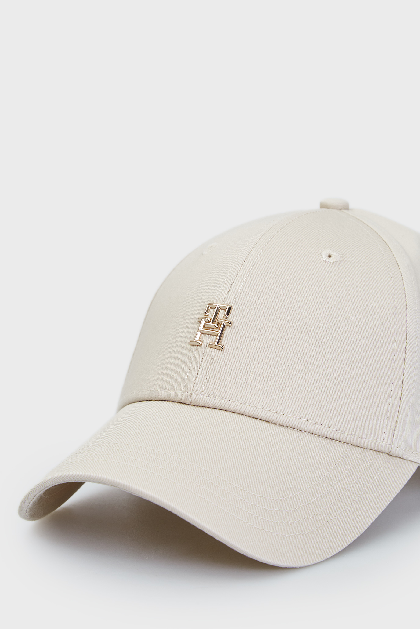 Женская бежевая кепка TH DISTINCT CAP 4