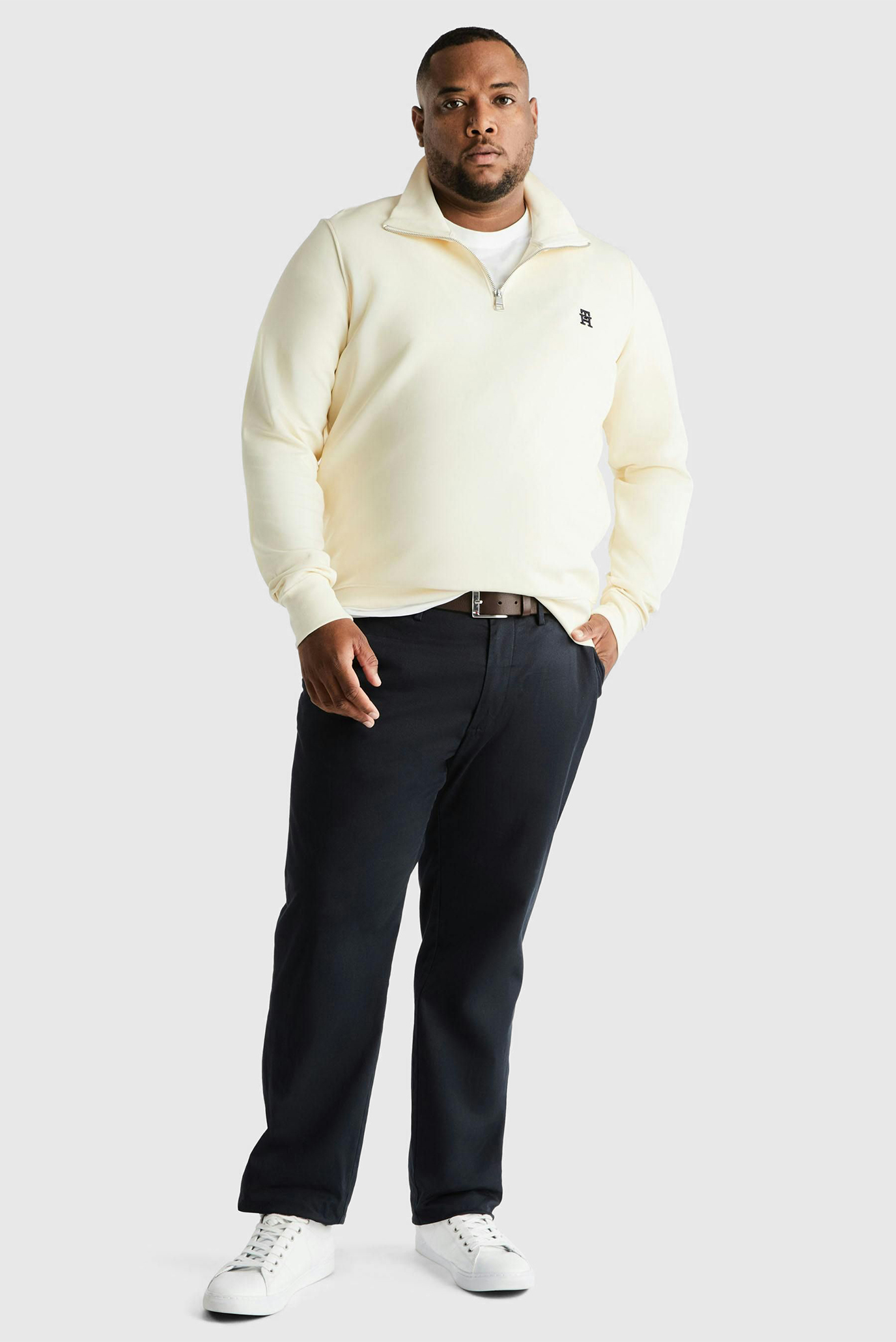 Свитер MONOGRAM IMD STAND COLLAR 2