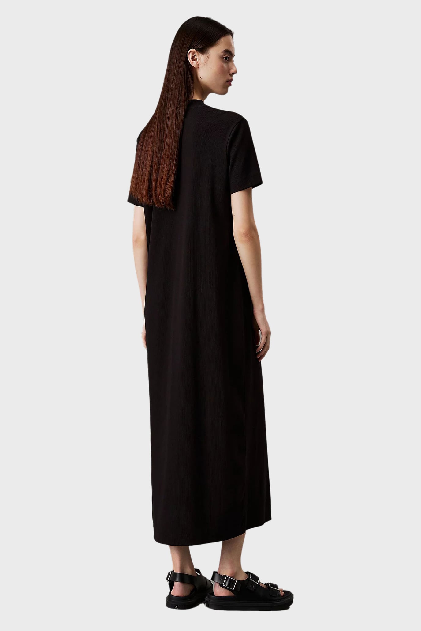 Платье MONOLOGO LONG RIB TEE DRESS 3