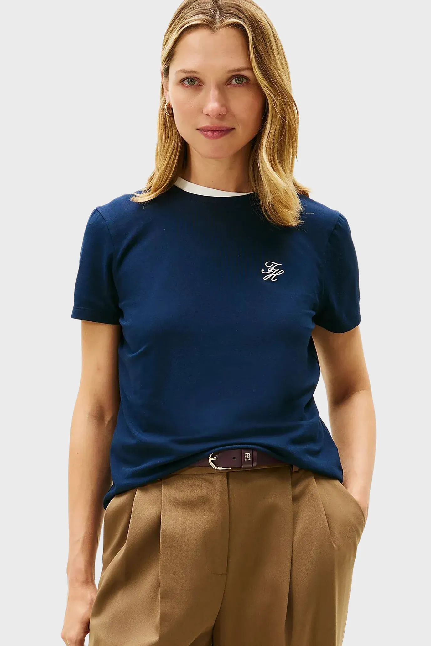 Футболка TH SCRIPT REG C-NK SS TEE 1