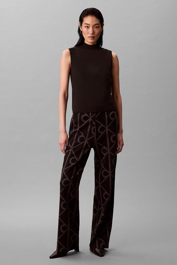 Штаны спортивные EMBLEM AOP JACQUARD SWEATPANT