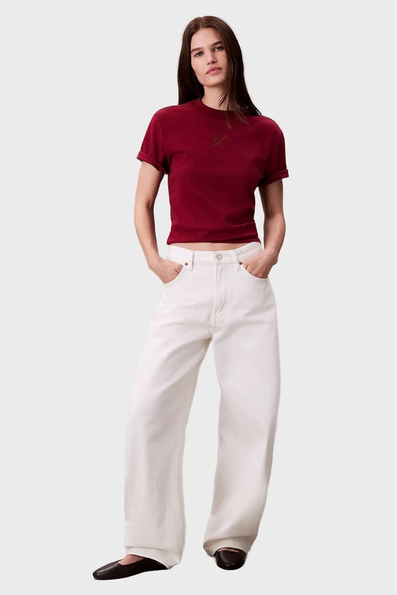 Футболка SS LUX CTN INTERLOCK EMBLEM MOCK