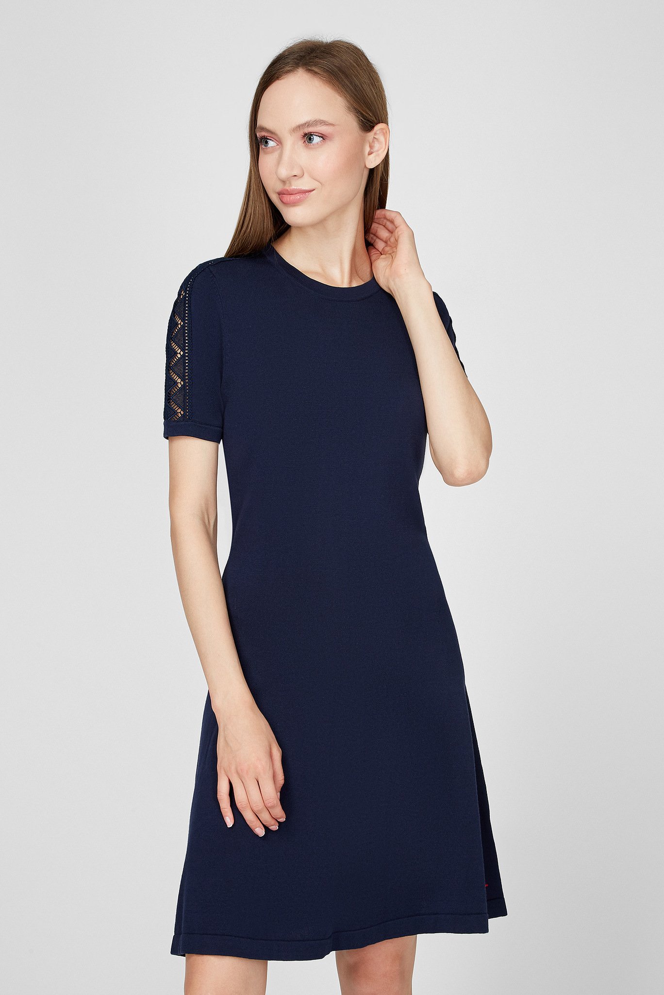 Женское темно-синее платье WIDRA C-NK 1
