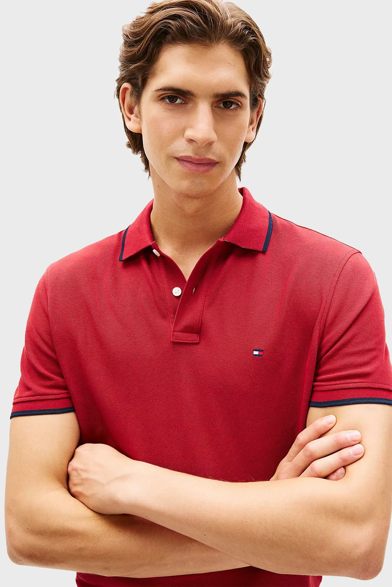 Поло PIQUE UNDERCOLLAR REG POLO 4