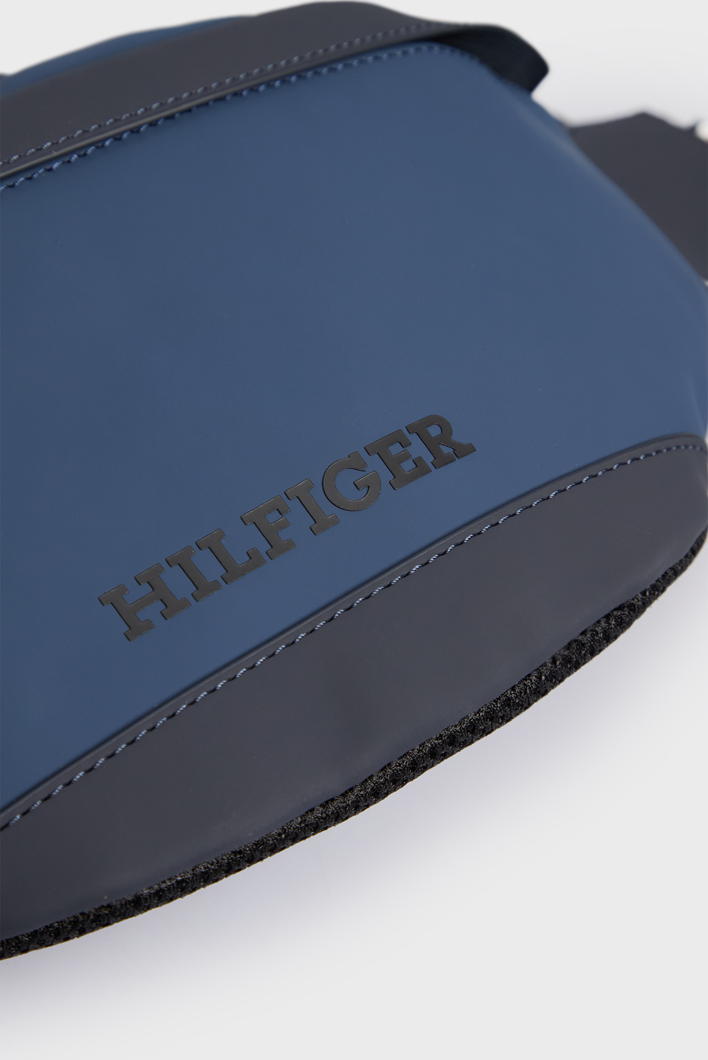 Мужская темно-синяя поясная сумка TH MONOTYPE PU BUMBAG 5