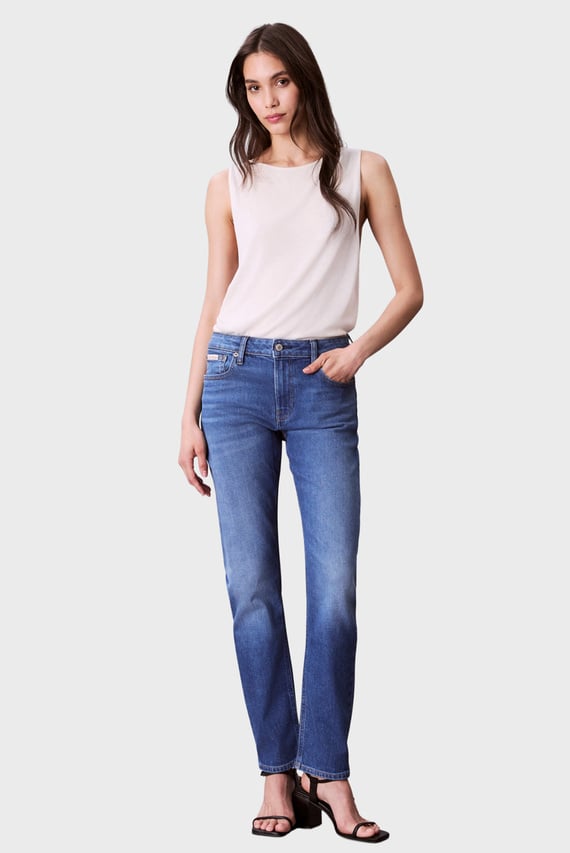 Джинсы/MID RISE SLIM INDIGO CHANNEL