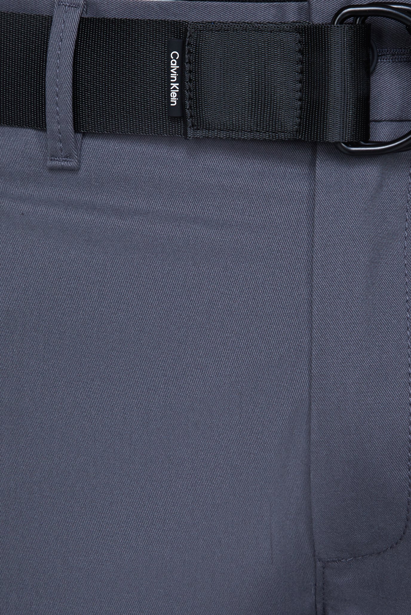 Мужские серые шорты MODERN TWILL SLIM SHORT BELT 3