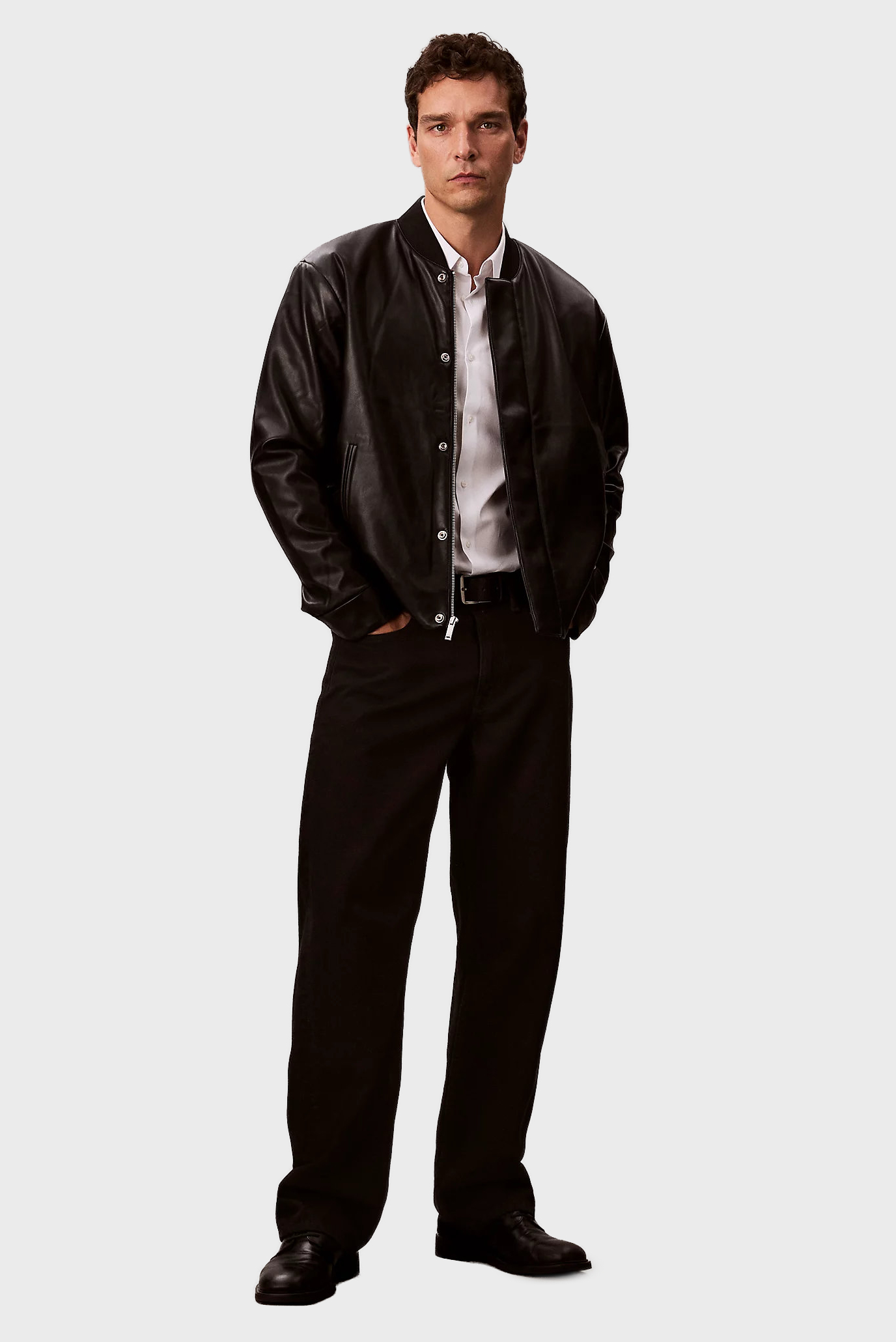 Куртка демисезонная LS FAUX LEATHER BOMBER JKT 2