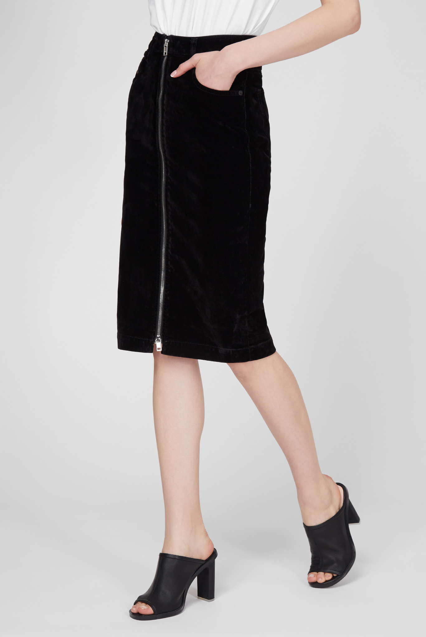 Женская черная юбка D-ELBEE-SP-NE 3