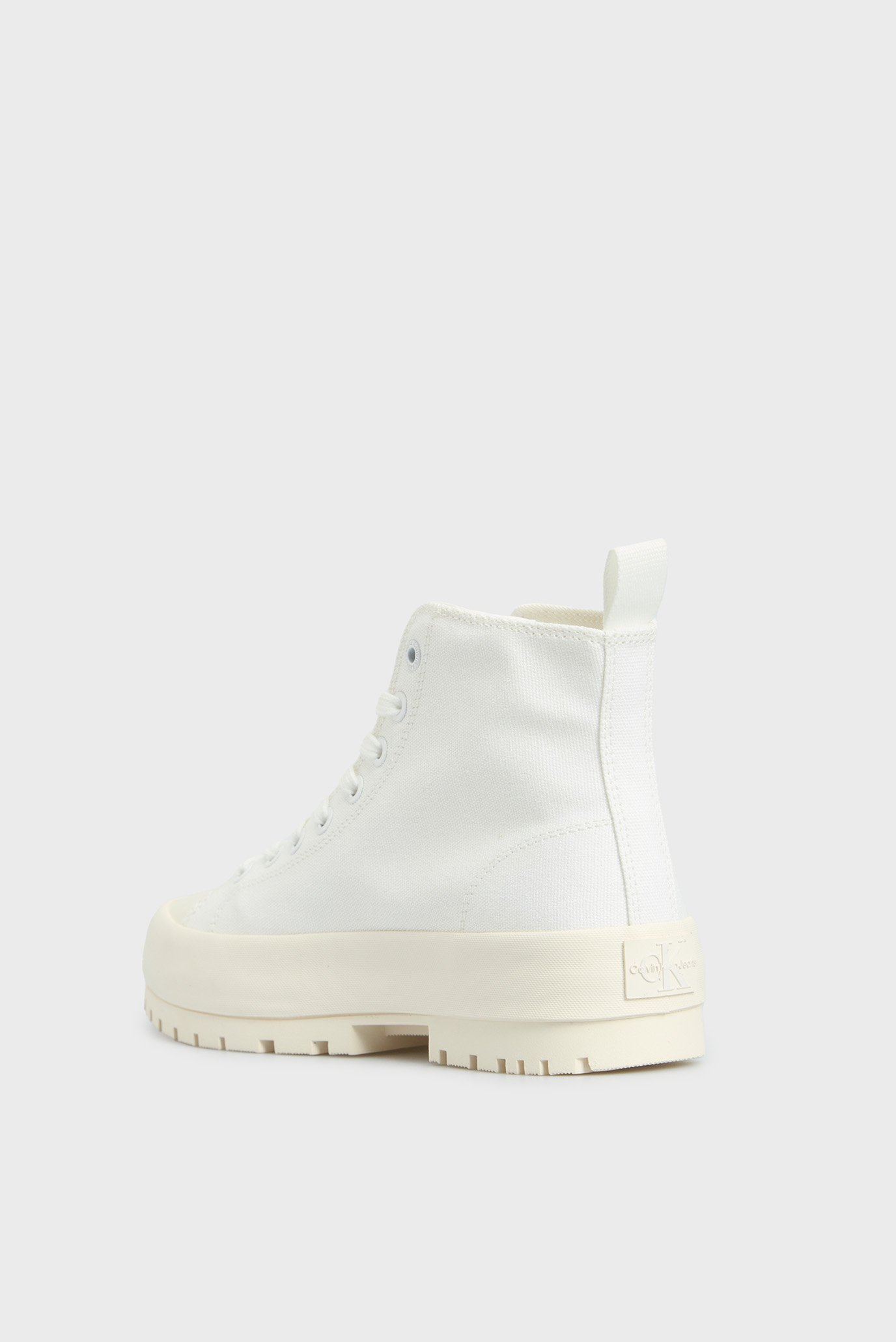 Женские белые кеды LUGGED HYBRID LACEUP MID 3