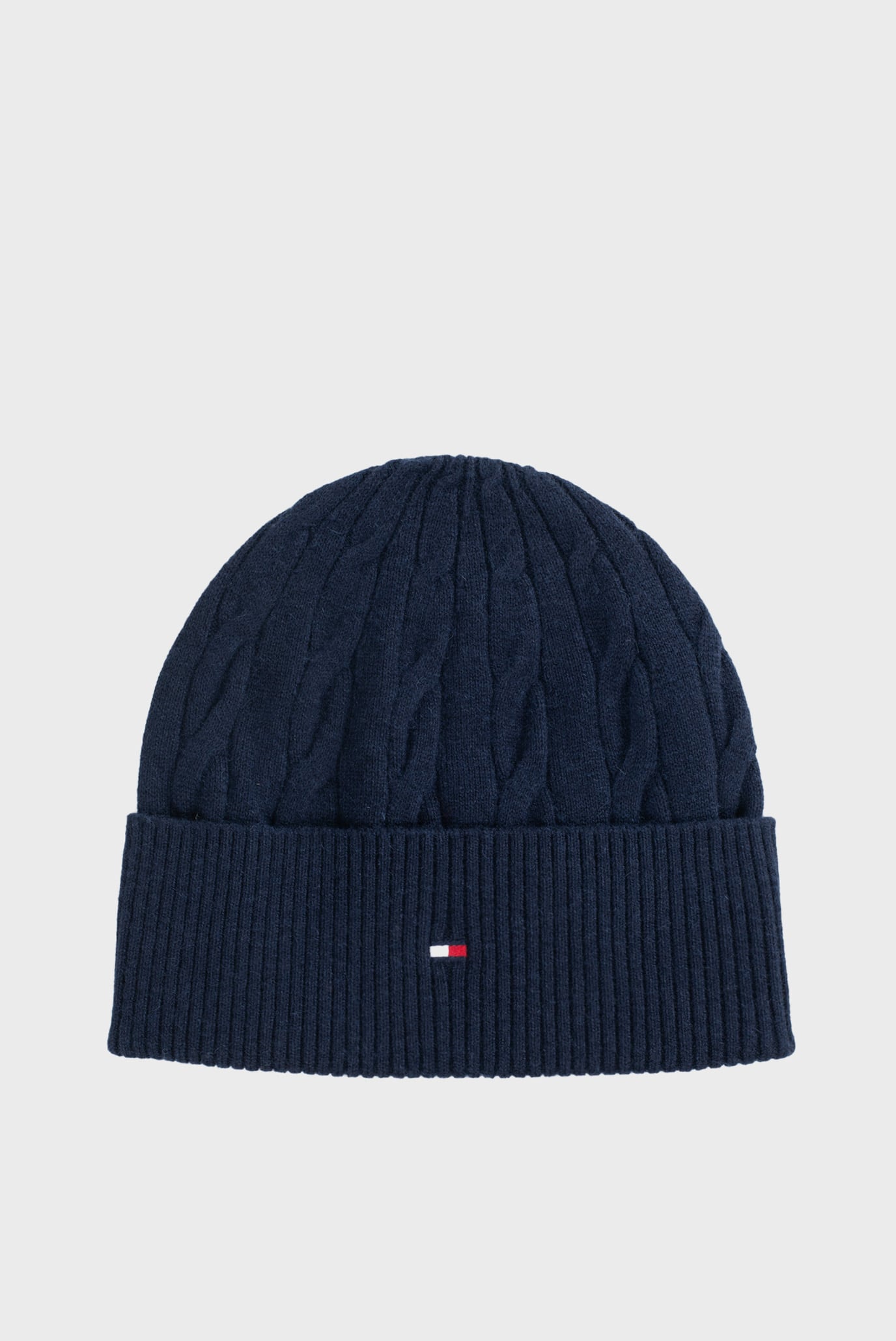 Шапка TH FLAG CABLE KNIT BEANIE 1