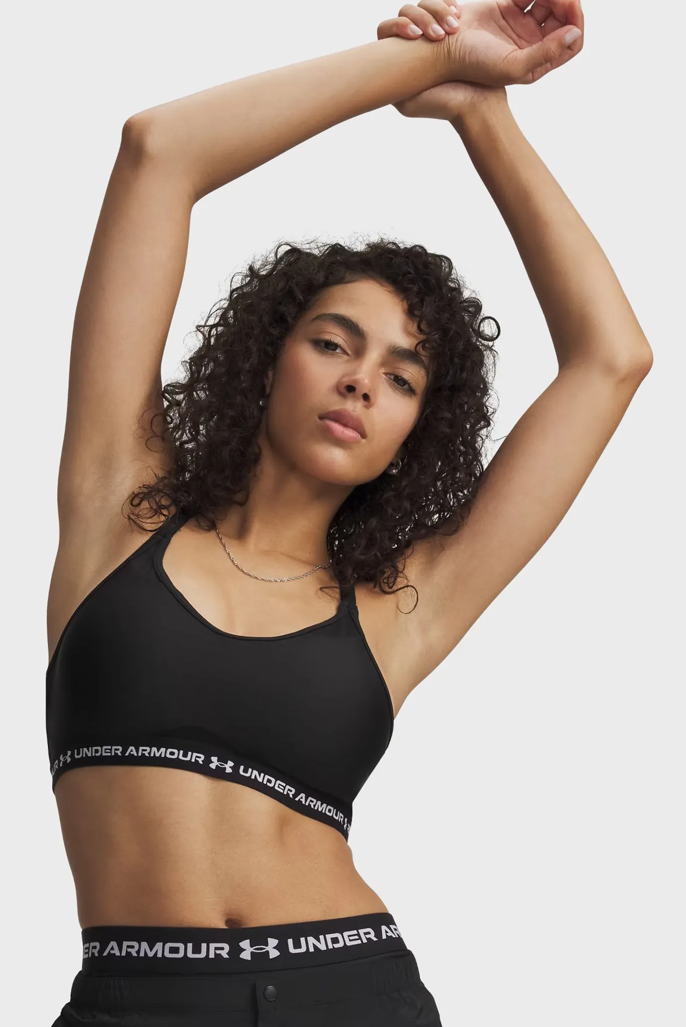 Топ UA Crossback Low Bra-BLK 2
