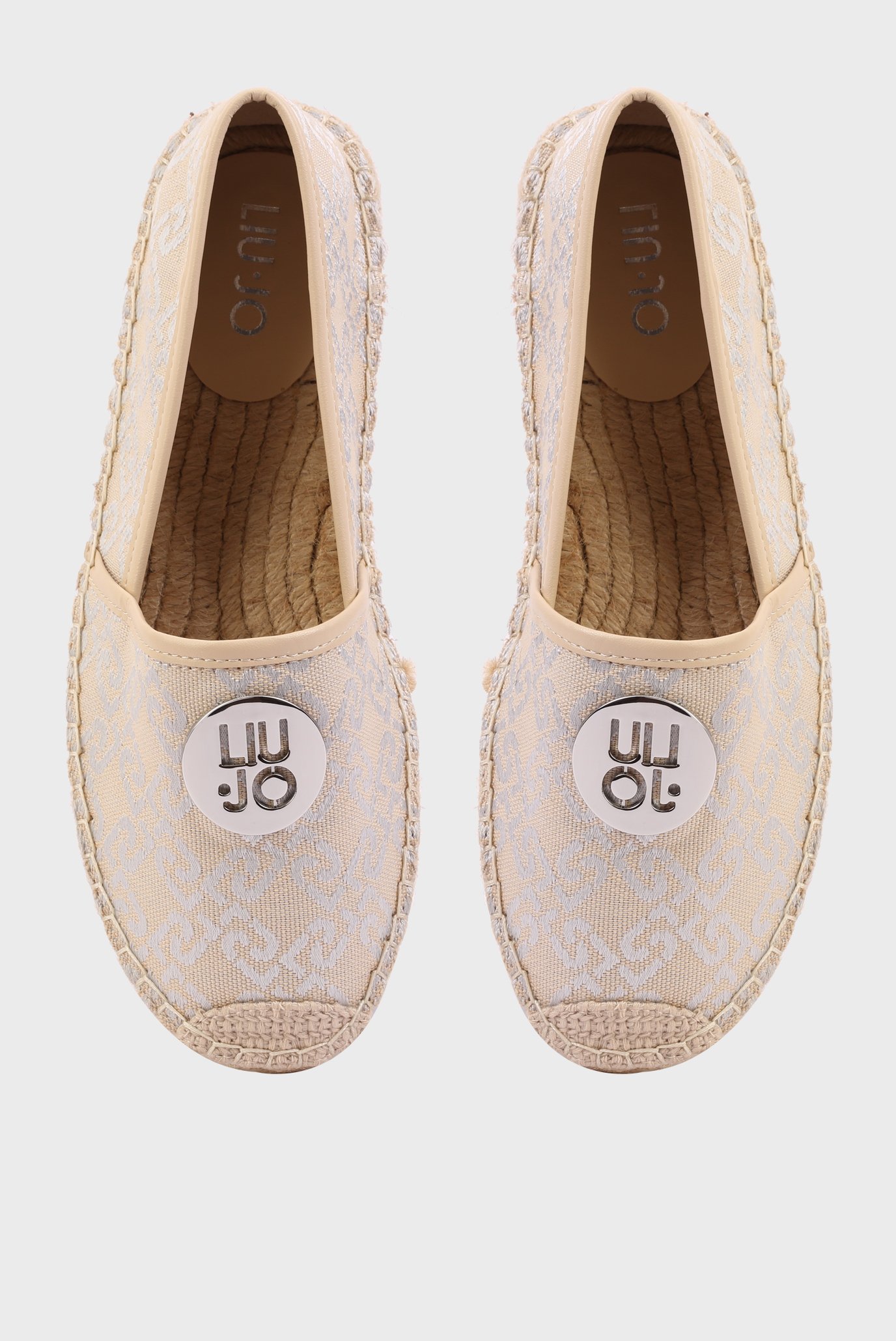 Эспадрильи VERA 05 - SLIP ON MONOGRAM JAQUARD SPR OYSTER 4