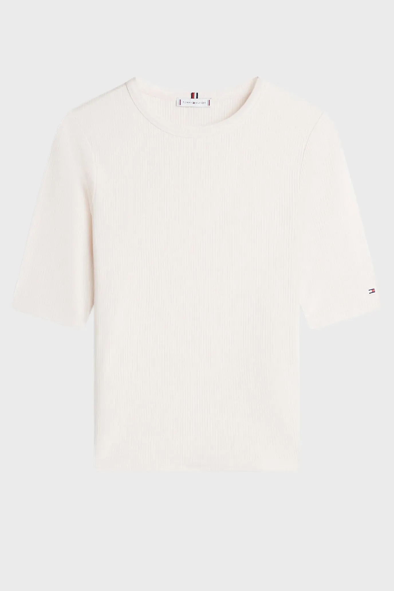 Футболка SLIM 5X2 RIB C-NK 1 2 SLV 5