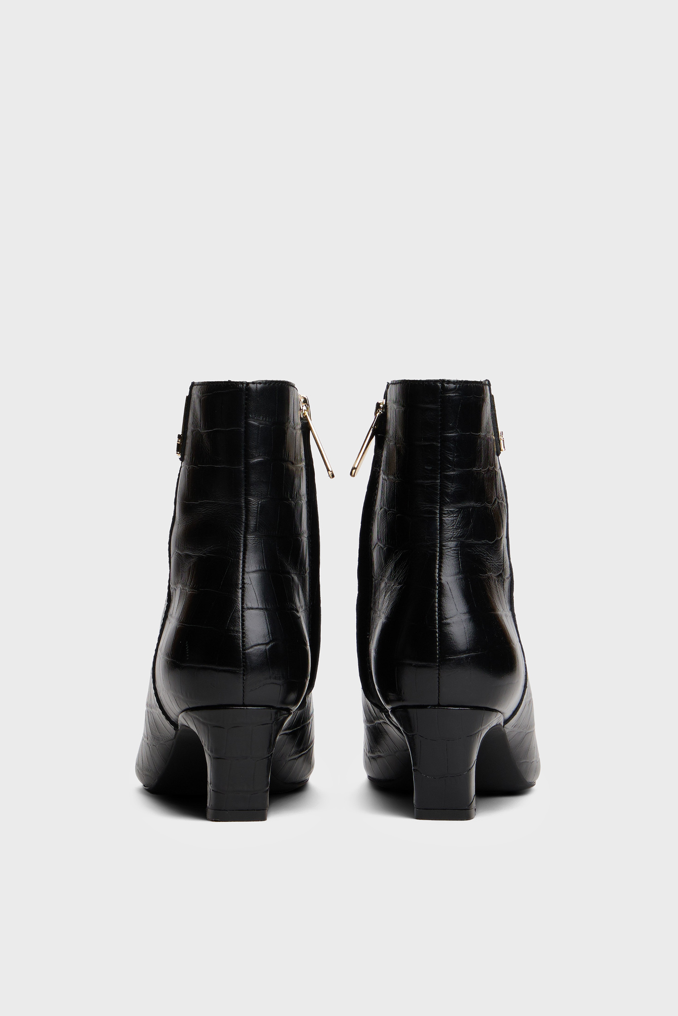 Ботильоны TH SQUARE TOE CROC KITTEN BOOTIE 3