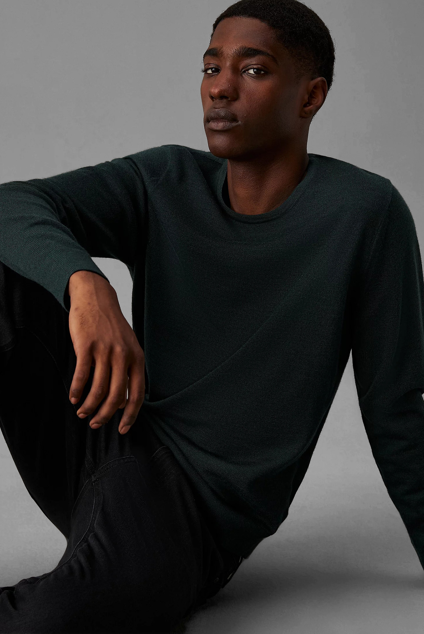 Свитер SUPERIOR WOOL CREW NECK SWEATER 4