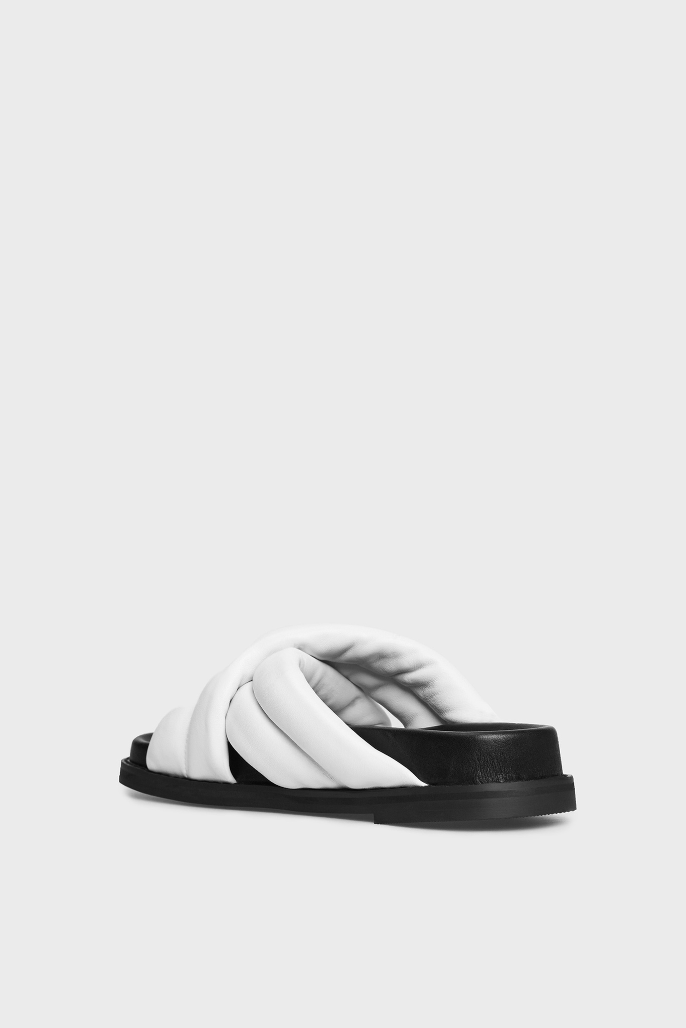 Женские белые кожаные слайдеры SiriPRPY Женские белые кожаные слайдеры Siri 4